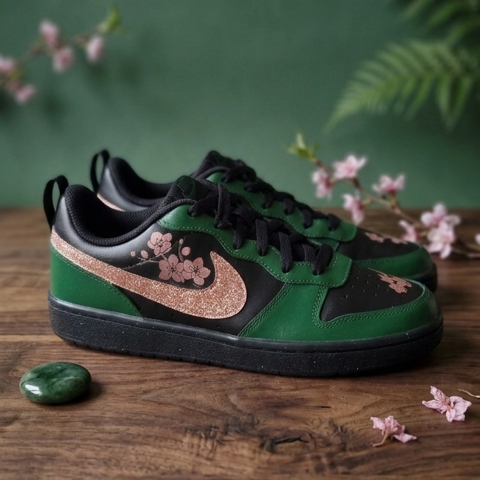 Designentwurf für Custom & Braut-Sneaker