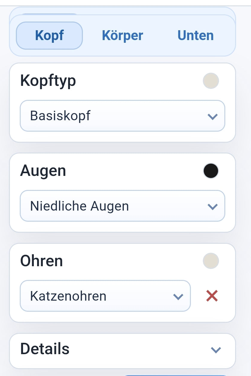 Personalisiertes Flexitier