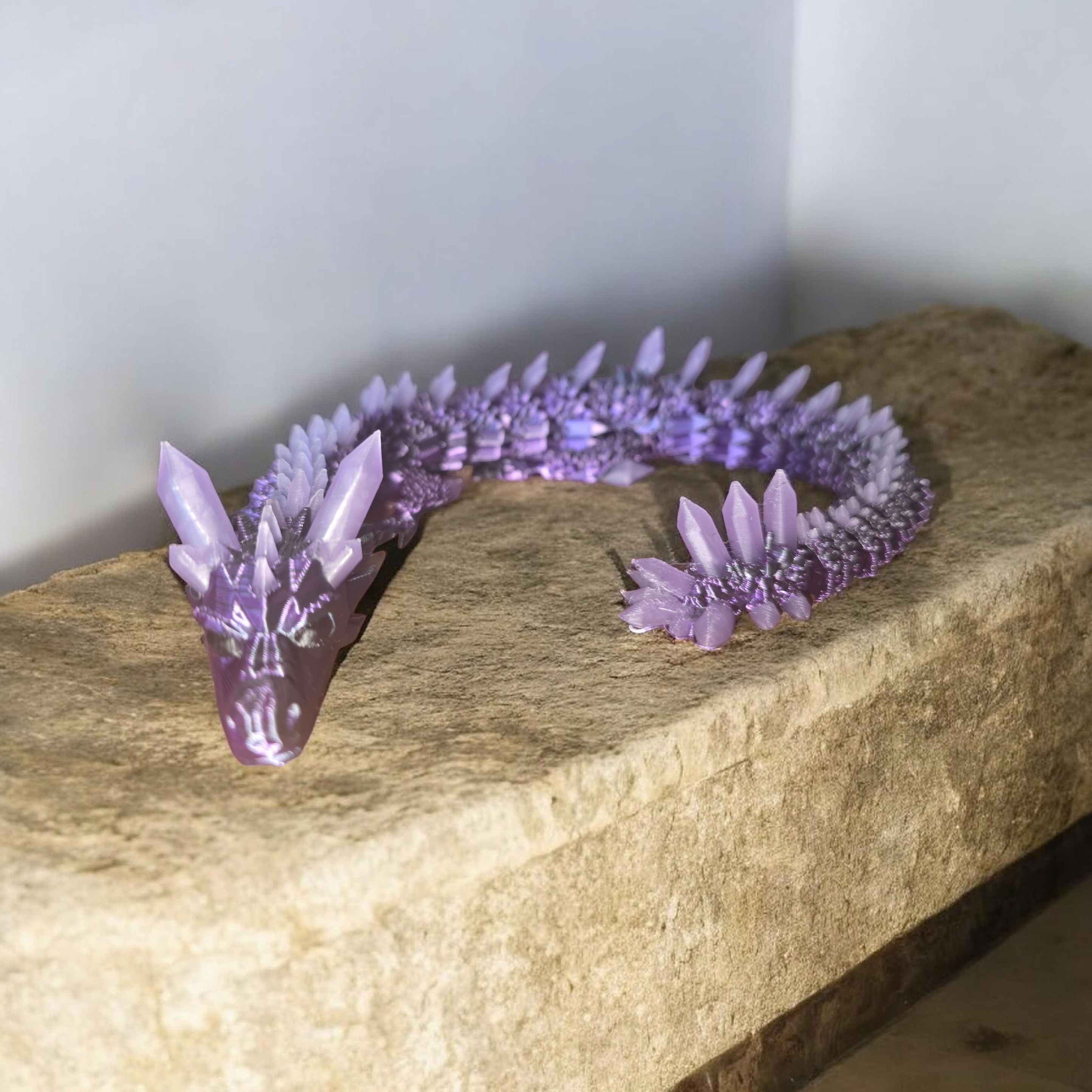 3D-Druck Kristalldrache – Voll beweglich