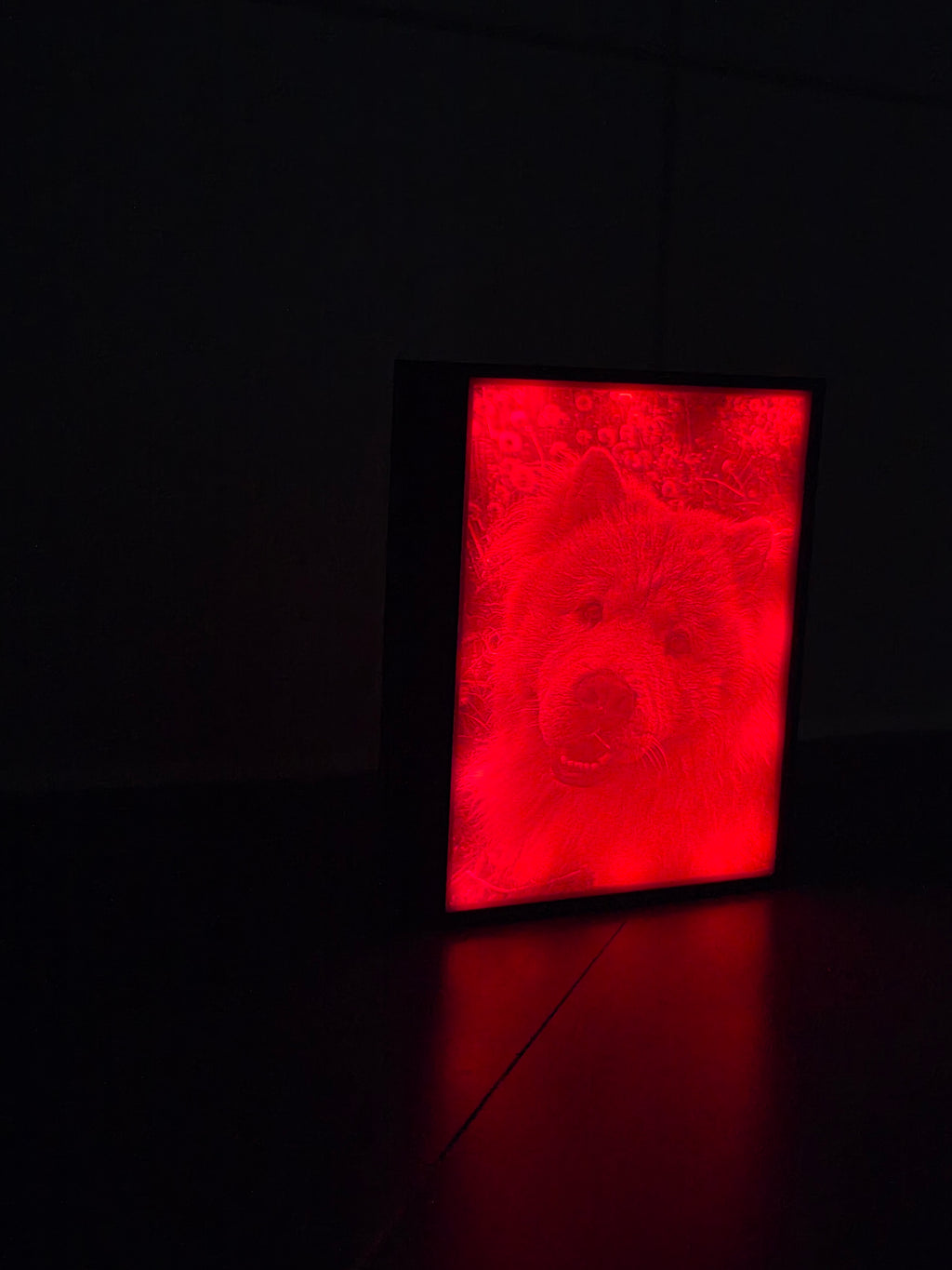 Personalisierte Lichtbox  (Gr. M)