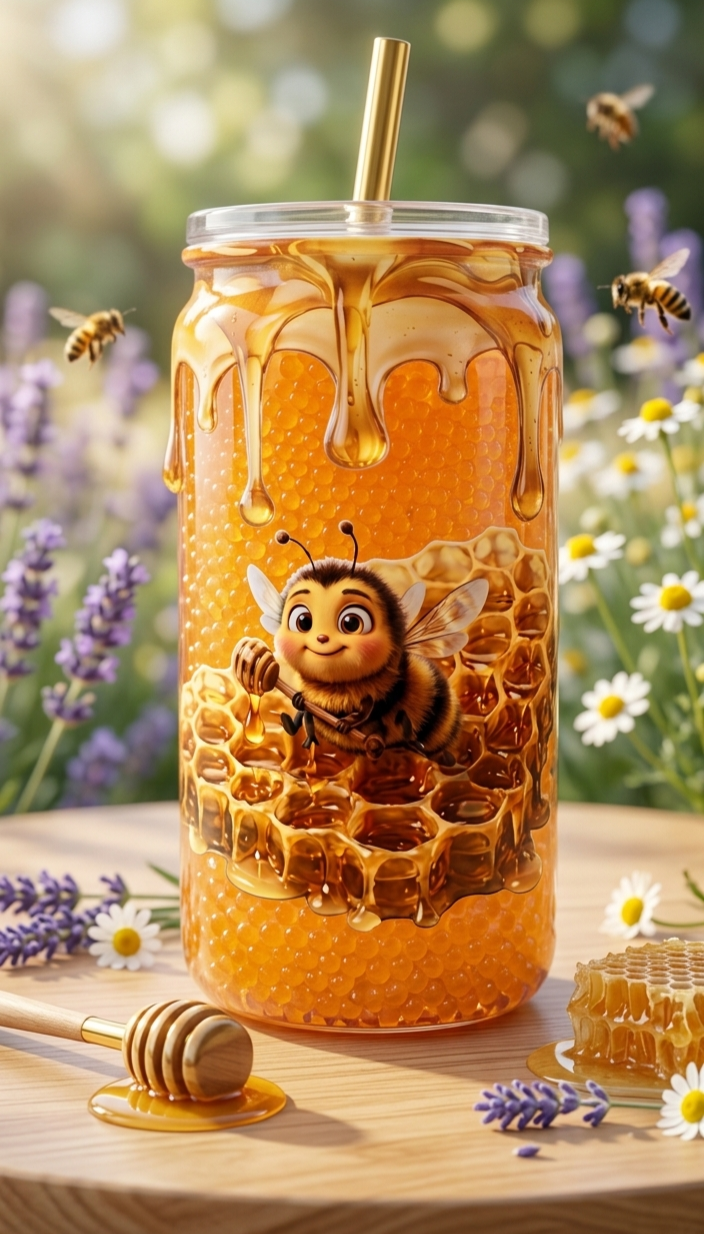 Bienen-Becher (16 oz)
