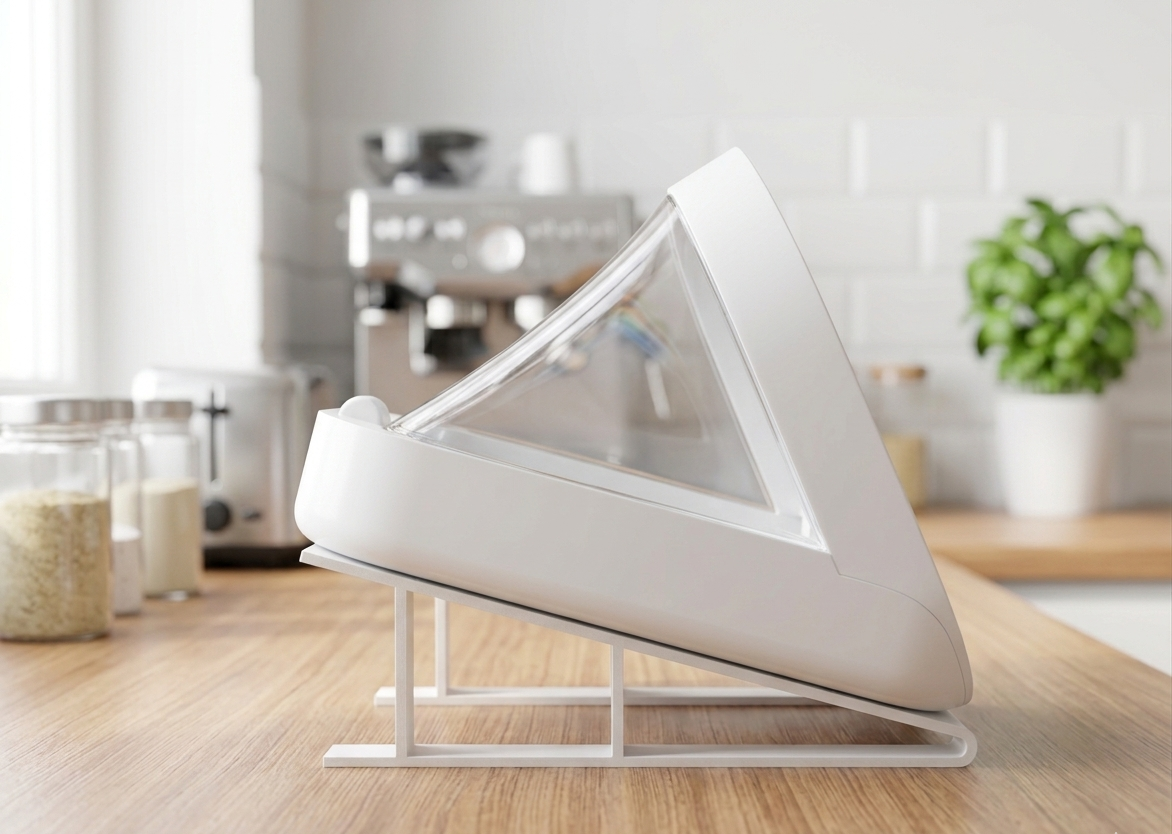 Ergonomische Erhöhung für den SureFeed Futterautomaten
