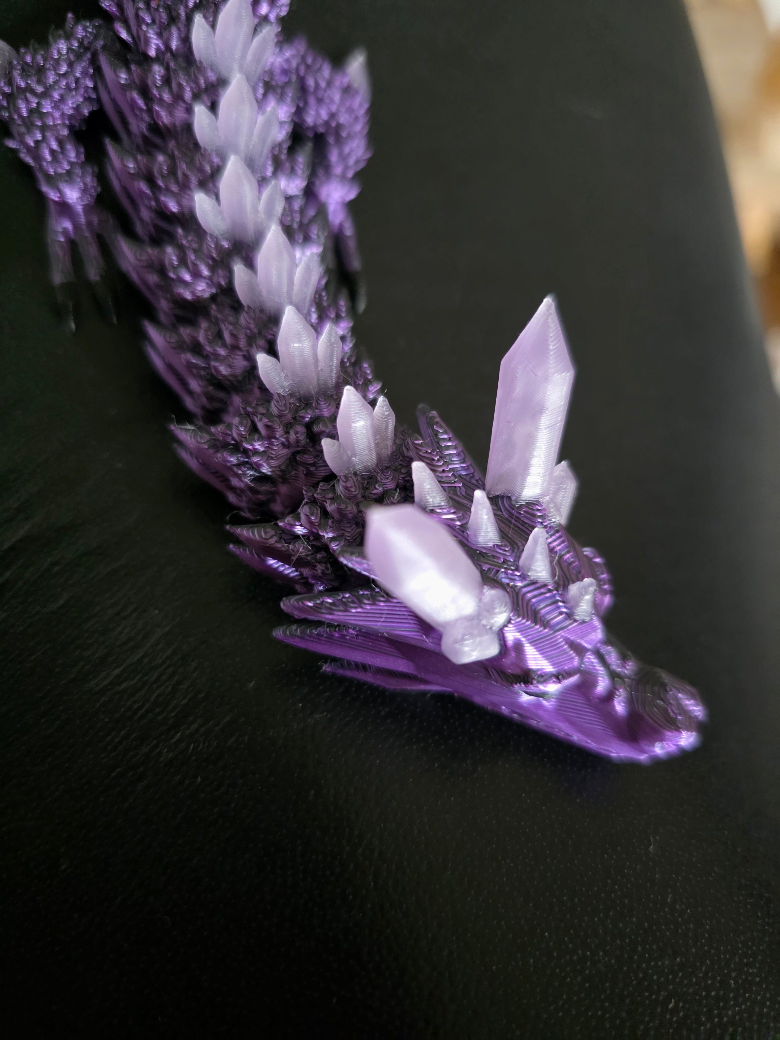 3D-Druck Kristalldrache – Voll beweglich